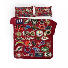 National Football League #1 Duvet Cover Quilt Cover Pillowcase Bedding Set Bed Linen Home Bedroom Decor