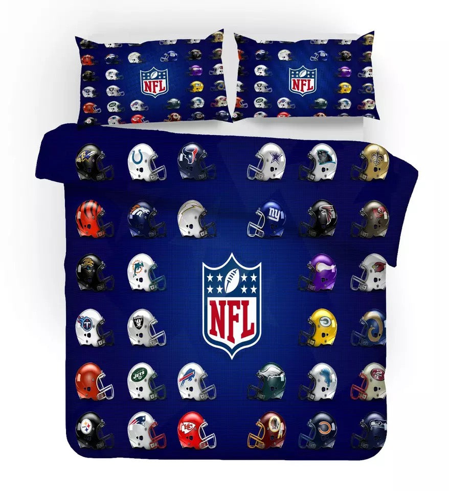 National Football League American Football #10 Duvet Cover Quilt Cover Pillowcase Bedding Set Bed Linen Home Bedroom Decor
