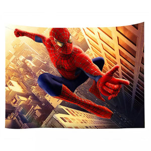 Spiderman #3 Wall Decor Hanging Tapestry Home Bedroom Living Room Decoration