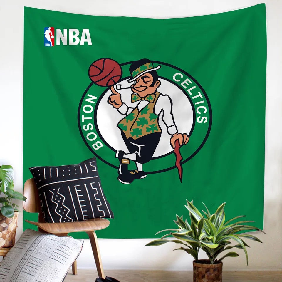 Basketball Boston Celtics Basketball #22 Wall Decor Hanging Tapestry Bedspread Home Bedroom Living Room Decorations