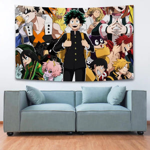 My Hero Academia #14 Wall Decor Hanging Tapestry Home Bedroom Living Room Decoration