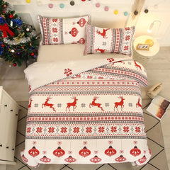 Merry Christmas #2 Duvet Cover Quilt Cover Pillowcase Bedding Set Bed Linen Home Decor