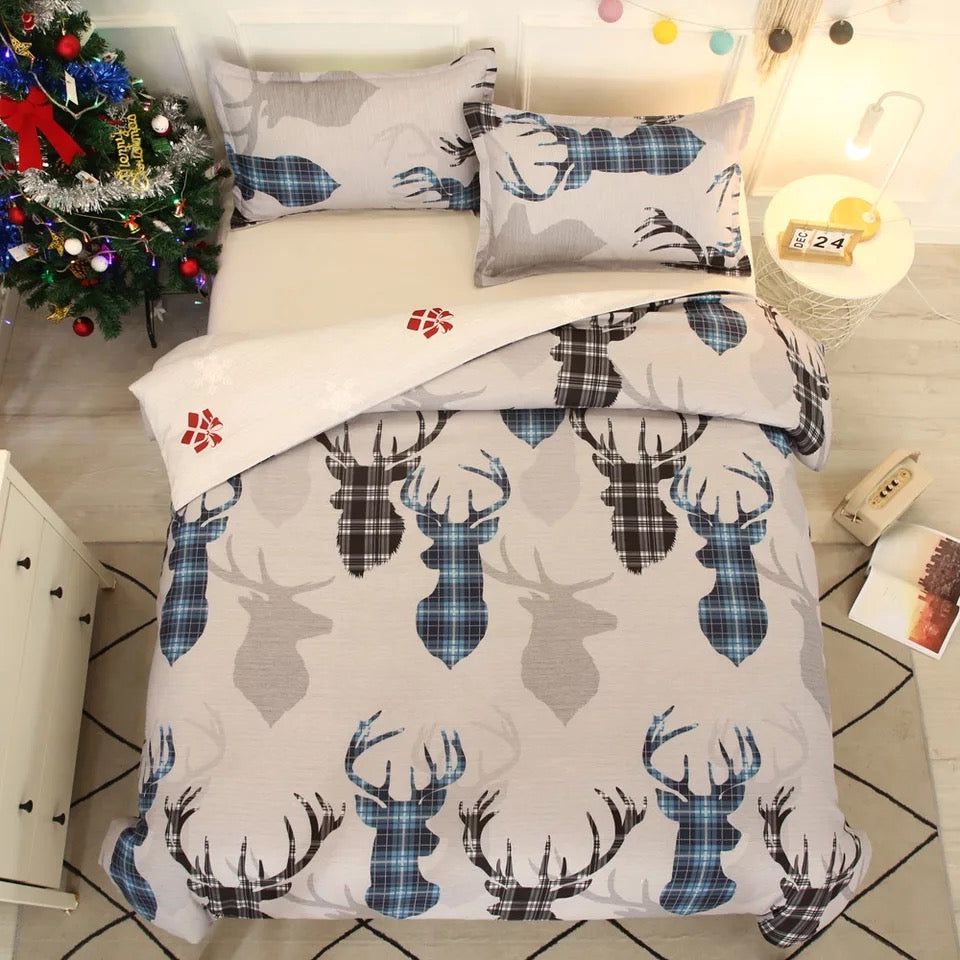 Merry Christmas #4 Duvet Cover Quilt Cover Pillowcase Bedding Set Bed Linen Home Decor
