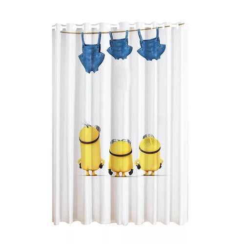 Despicable Me Minions #5 Blackout Curtains For Window Treatment Set For Living Room Bedroom
