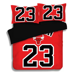 Chicago Basketball Logo Bulls#1 Duvet Cover Bedding Set Pillowcase