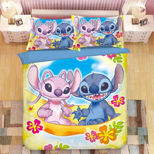 Lilo & Stitch #4 Duvet Cover Bedding Set Pillowcase