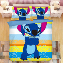 Load image into Gallery viewer, Lilo &amp; Stitch #6 Duvet Cover Bedding Set Pillowcase