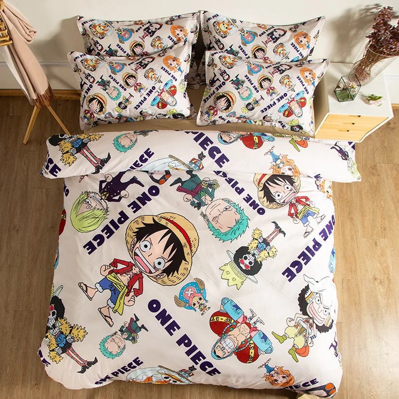 One Piece Monkey D. Luffy #16 Duvet Cover Quilt Cover Pillowcase Bedding Set