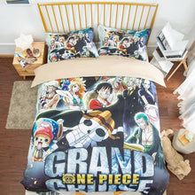 Load image into Gallery viewer, One Piece Monkey D. Luffy #19 Duvet Cover Quilt Cover Pillowcase Bedding Set