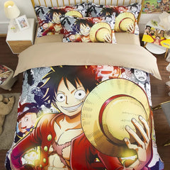 One Piece Monkey D. Luffy #23 Duvet Cover Quilt Cover Pillowcase Bedding Set