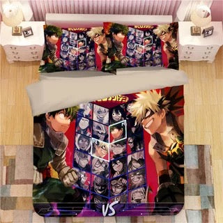 My Hero Academia Deku Midoriya Izuku #1 Duvet Cover Quilt Pillowcase Cover Bedding Set