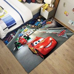 Movie Cars Lightning McQueen Carpet Living Room Bedroom Sofa Mat Door Rugs