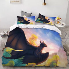 How to Train Your Dragon Hiccup #36 Duvet Cover Quilt Cover Pillowcase Bedding Set Bed Linen