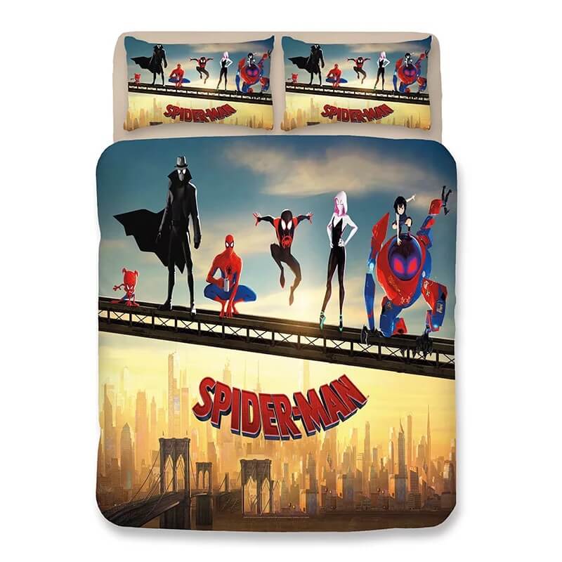 Spider-Man: Into the Spider-Verse Miles Morales #11 Duvet Cover Quilt Cover Pillowcase Bedding Set