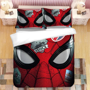 Spider Man Far From Home Peter Parker #8 Duvet Cover Quilt Cover Pillowcase Bedding Set