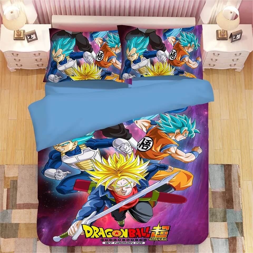 Dragon Ball Z Son Goku #3 Duvet Cover Quilt Cover Pillowcase Bedding Set