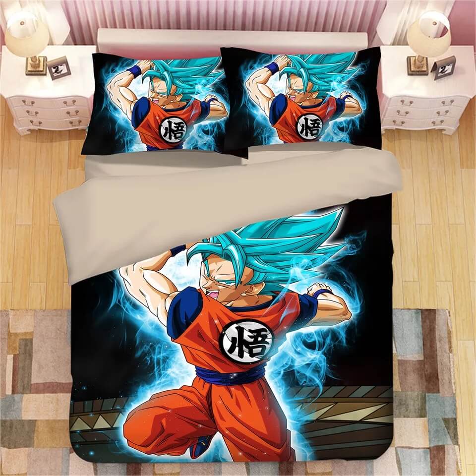 Dragon Ball Z Son Goku #5 Duvet Cover Quilt Cover Pillowcase Bedding Set