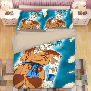 Dragon Ball Z Son Goku #8 Duvet Cover Quilt Cover Pillowcase Bedding Set