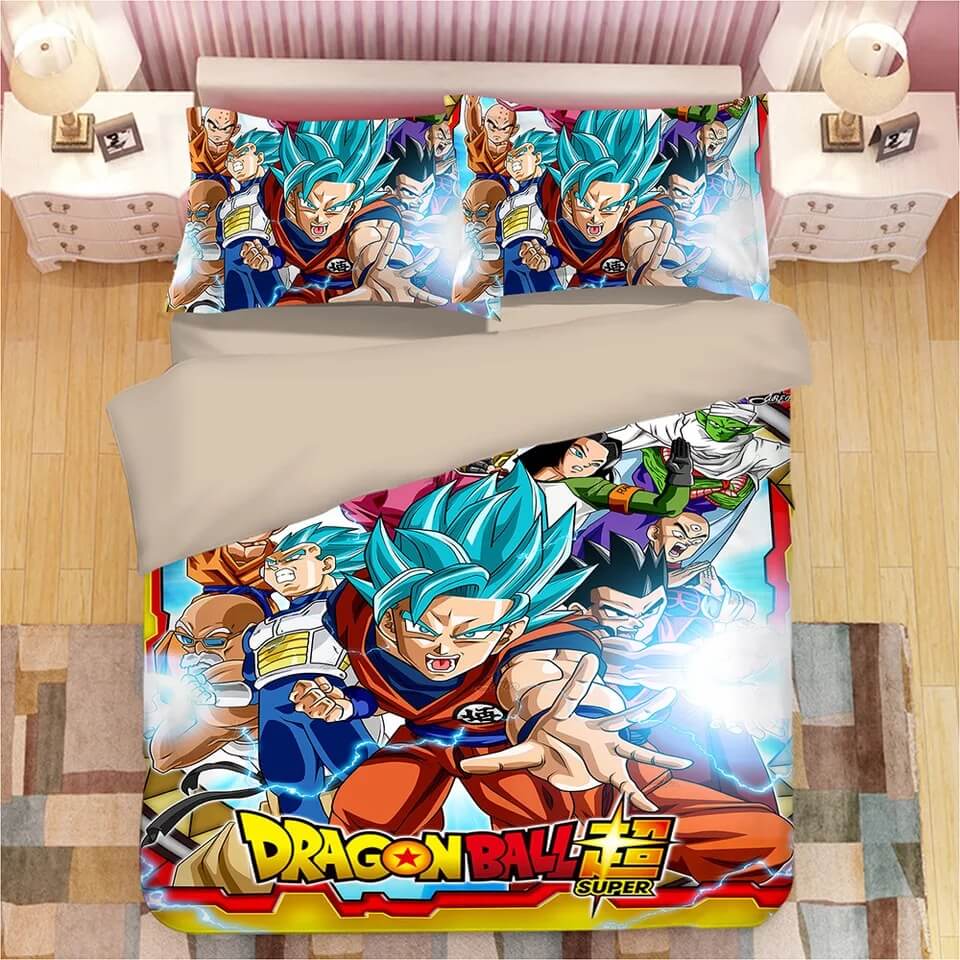 Dragon Ball Z Son Goku #13 Duvet Cover Quilt Cover Pillowcase Bedding Set