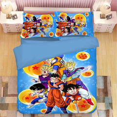 Dragon Ball Z Son Goku #14 Duvet Cover Quilt Cover Pillowcase Bedding Set