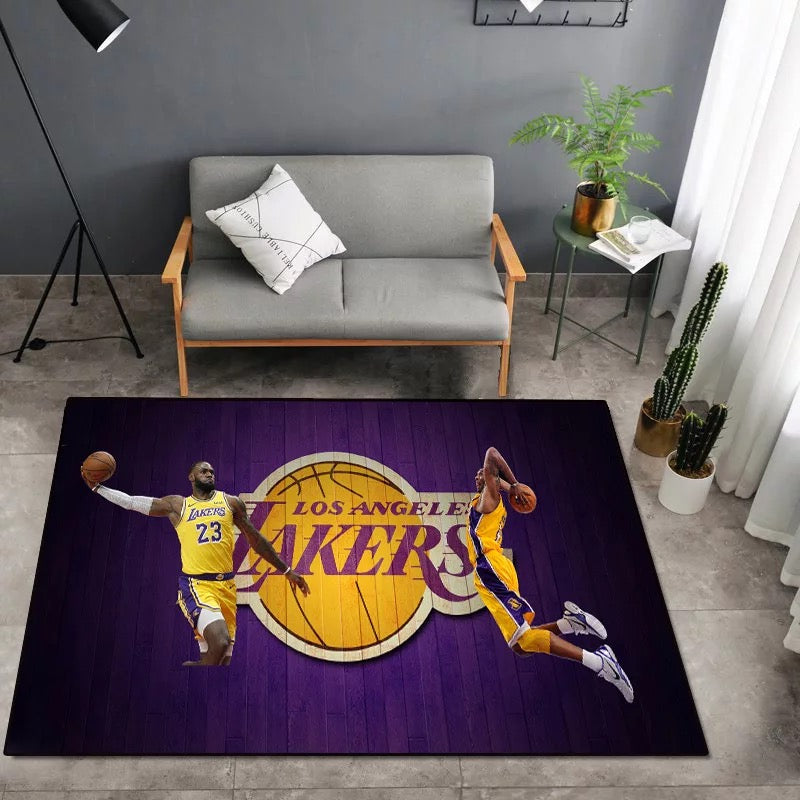 Basketball Lakers#2 Graphic Carpet Living Room Bedroom Sofa Mat Door Mat Kitchen Bathroom Mat for Home Decoration