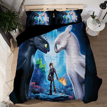 Load image into Gallery viewer, How to Train Your Dragon #1 Duvet Cover Quilt Cover Pillowcase Bedding Set Bed Linen