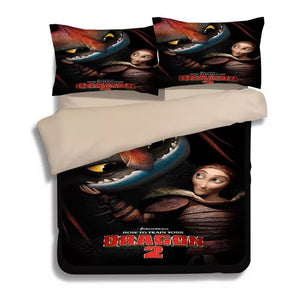 How to Train Your Dragon Hiccup #9 Duvet Cover Quilt Cover Pillowcase Bedding Set Bed Linen