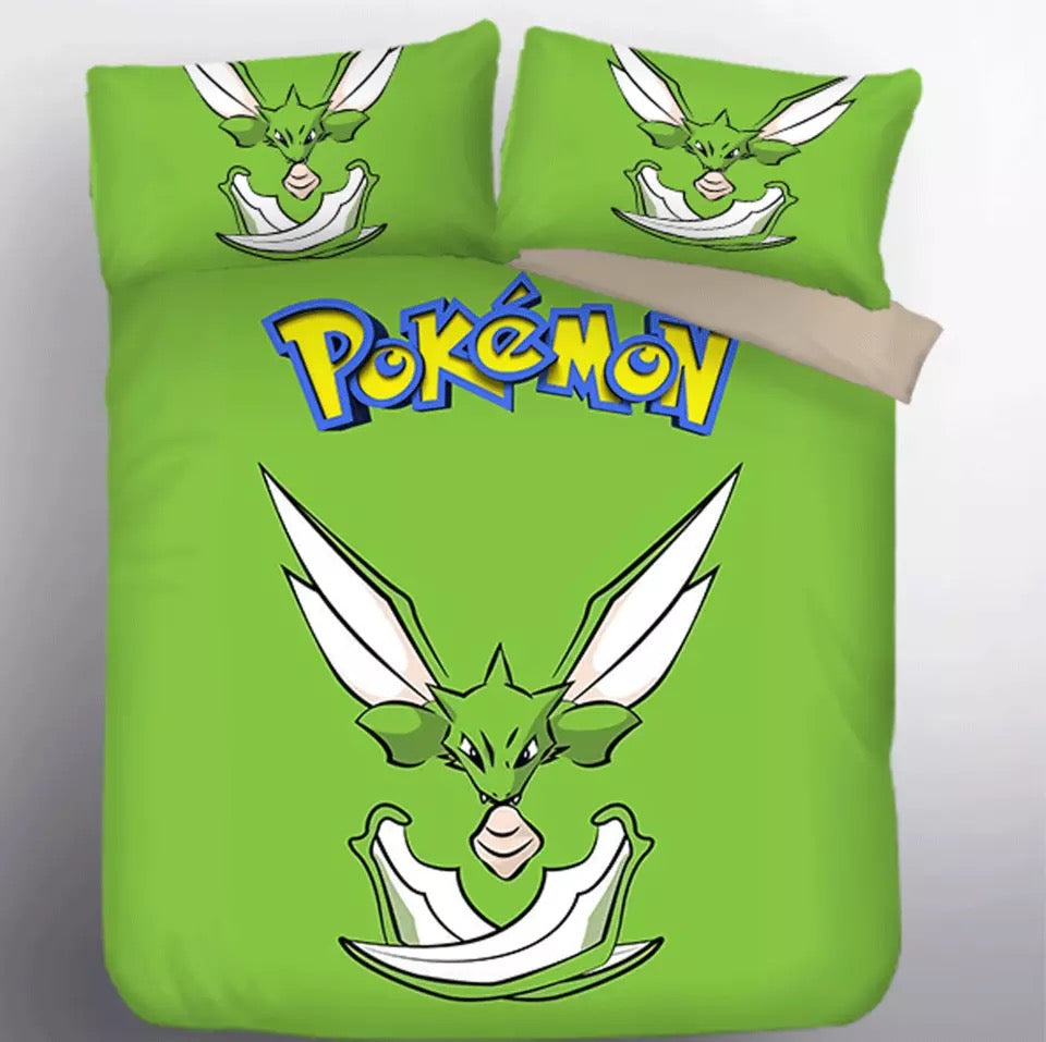 Pokemon Snorlax #12 Duvet Cover Quilt Cover Pillowcase Bedding Set