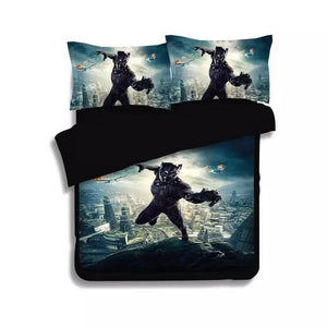 Black Panther #4 Duvet Cover Quilt Cover Pillowcase Bedding Set Bed Linen