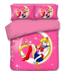 Sailor Moon #1 Duvet Cover Quilt Cover Pillowcase Bedding Set Bed Linen Home Decor