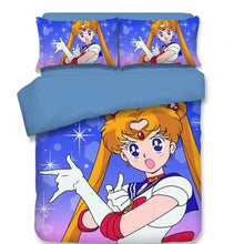 Load image into Gallery viewer, Sailor Moon #2 Duvet Cover Quilt Cover Pillowcase Bedding Set Bed Linen Home Decor