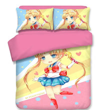 Load image into Gallery viewer, Sailor Moon #9 Duvet Cover Quilt Cover Pillowcase Bedding Set Bed Linen Home Decor