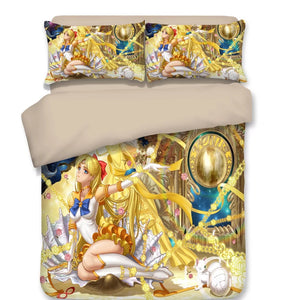 Sailor Moon #19 Duvet Cover Quilt Cover Pillowcase Bedding Set Bed Linen Home Decor
