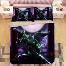Load image into Gallery viewer, Game Overwatch Genji #15 Duvet Cover Quilt Cover Pillowcase Bedding Set Bed Linen Home Decor