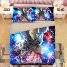 Load image into Gallery viewer, One Punch Man #6 Duvet Cover Quilt Cover Pillowcase Bedding Set Bed Linen Home Decor