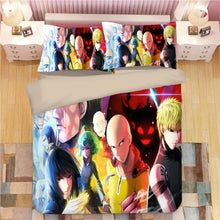 Load image into Gallery viewer, One Punch Man #18 Duvet Cover Quilt Cover Pillowcase Bedding Set Bed Linen Home Decor