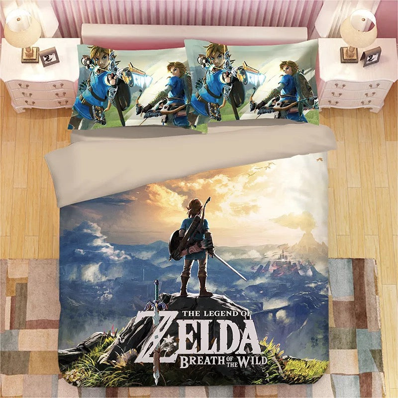 The Legend of Zelda Link #1 Duvet Cover Quilt Cover Pillowcase Bedding Set Bed Linen Home Decor