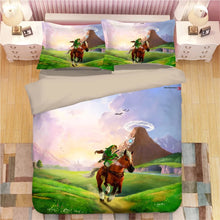 Load image into Gallery viewer, The Legend of Zelda Link #8 Duvet Cover Quilt Cover Pillowcase Bedding Set Bed Linen Home Decor