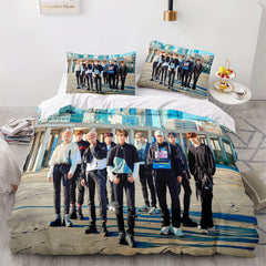 2026 NEW JYP Stray Kids Cosplay Soft Bedding Sets Quilt Covers Without Filler