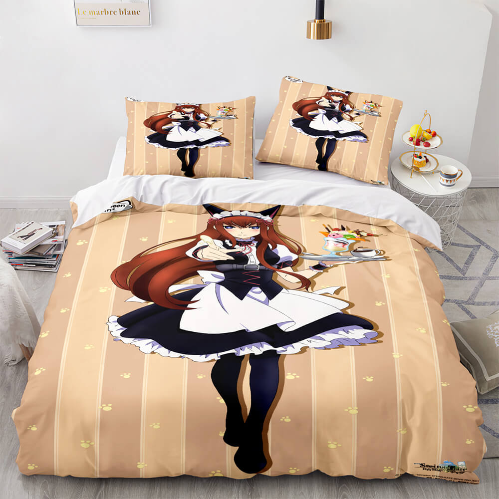 2024 NEW Japan Maid Bedding Set Cosplay Quilt Covers Room Decoration