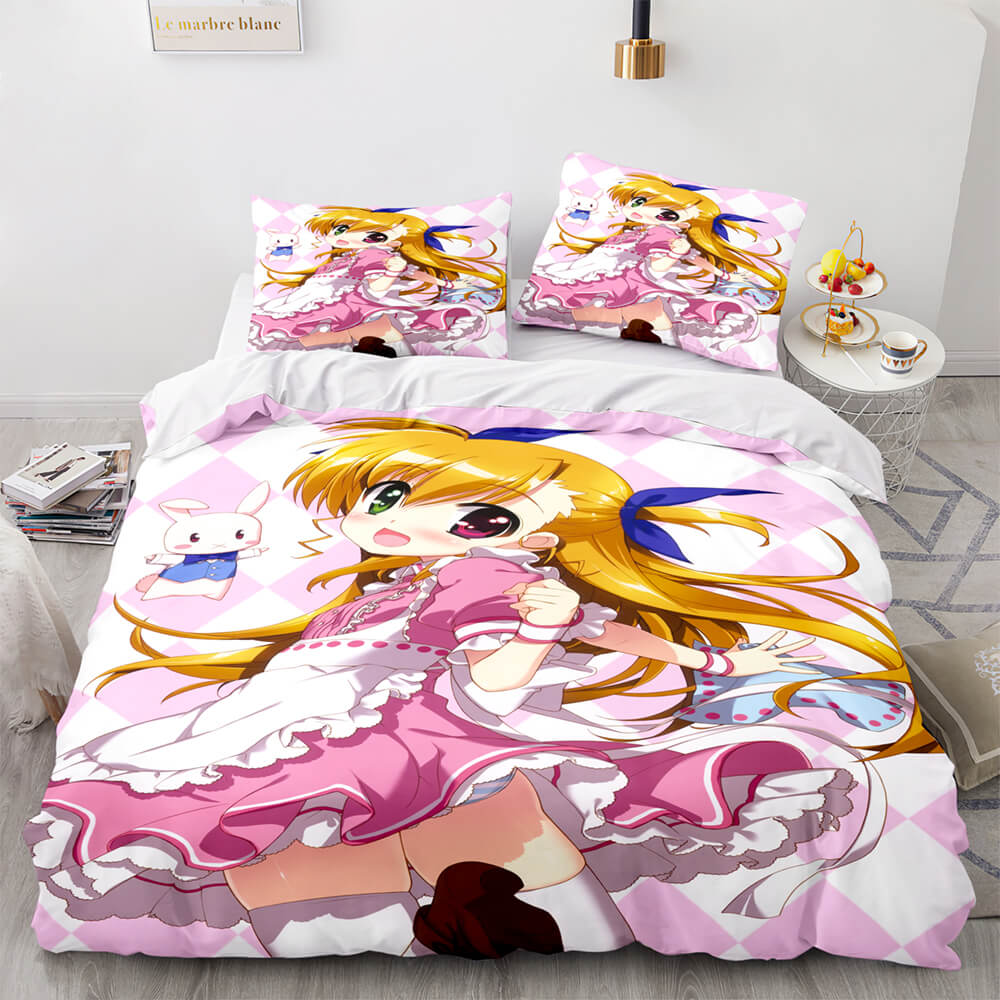 2024 NEW Japan Maid Bedding Set Cosplay Quilt Covers Room Decoration