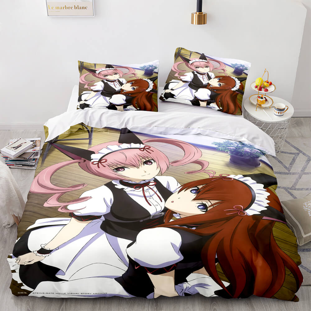2024 NEW Japan Maid Bedding Set Cosplay Quilt Covers Room Decoration