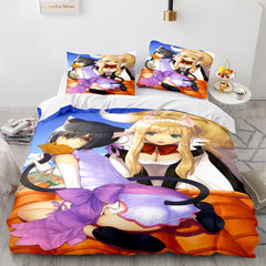 2024 NEW Japan Maid Bedding Set Cosplay Quilt Covers Room Decoration