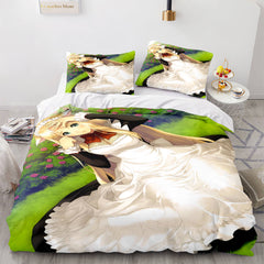 2024 NEW Japan Maid Bedding Set Cosplay Quilt Covers Room Decoration