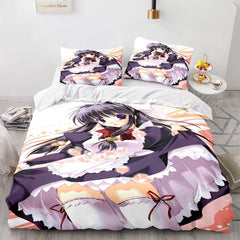 2024 NEW Japan Maid Bedding Set Cosplay Quilt Covers Room Decoration