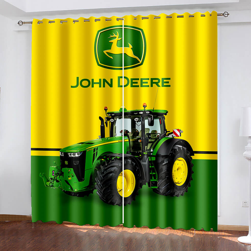 2024 NEW Jeep Car Farming Simulator Tractor Curtains Blackout Window Treatments Drapes