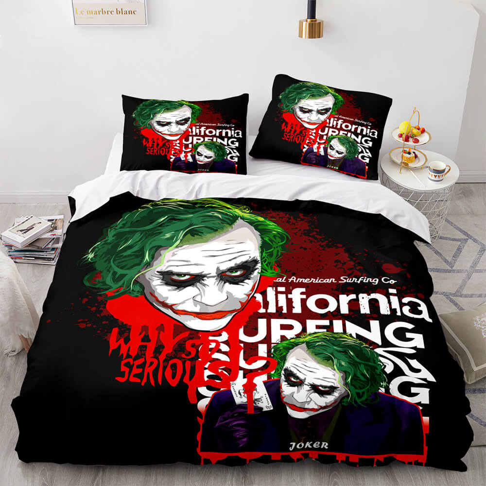 2024 NEW Joker Why So Serious Bedding Set Quilt Covers Without Filler