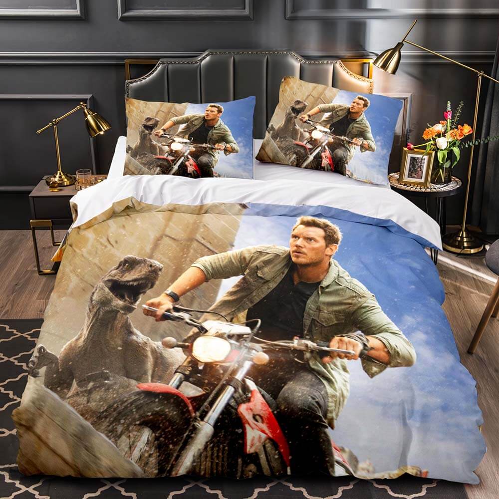2026 NEW Jurassic World Dominion Bedding Set Quilt Cover