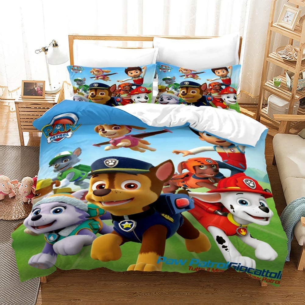 2024 NEW Kid bedding PAW Patrol Pattern Duvet Cover Without Filler