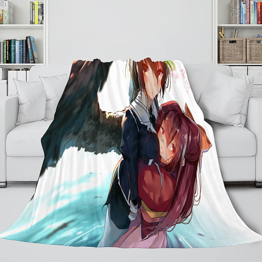 2025 NEW Kimi no Na Wa Cosplay Flannel Blanket Throw